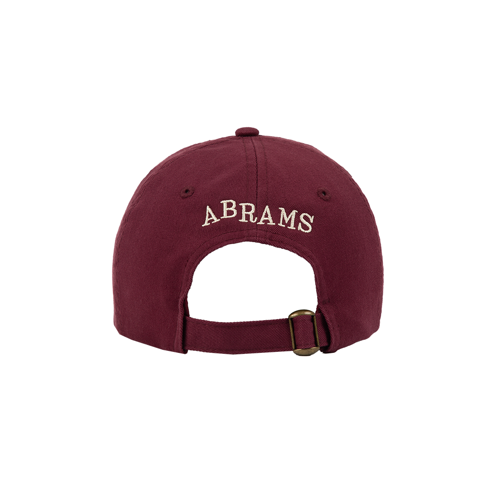 G Abrams Maroon Adjustable Hat back