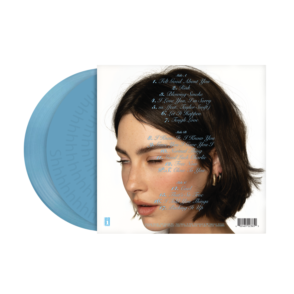 The Secret of Us (Deluxe Exclusive Transparent Blue 2LP) Back