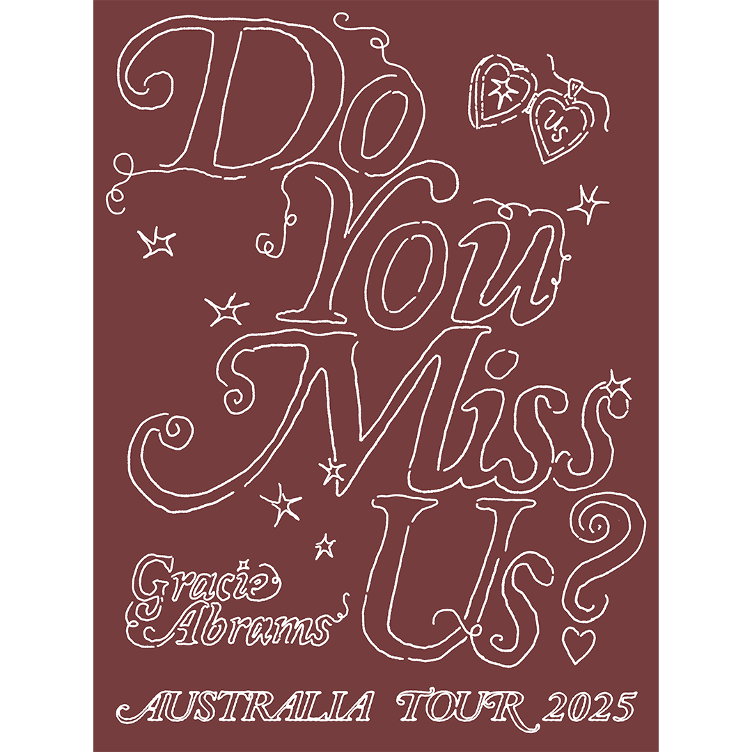 The Secret Of Us Australian Exclusive Tour Poster