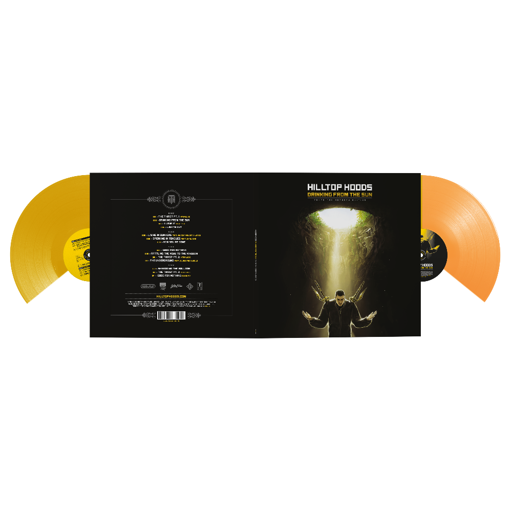 Drinking From The Sun 10th Anniversary (Tri Colour 2LP) Expanded Back