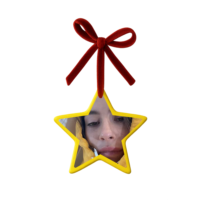 I Love You, I’m Sorry Ceramic Star Ornament front