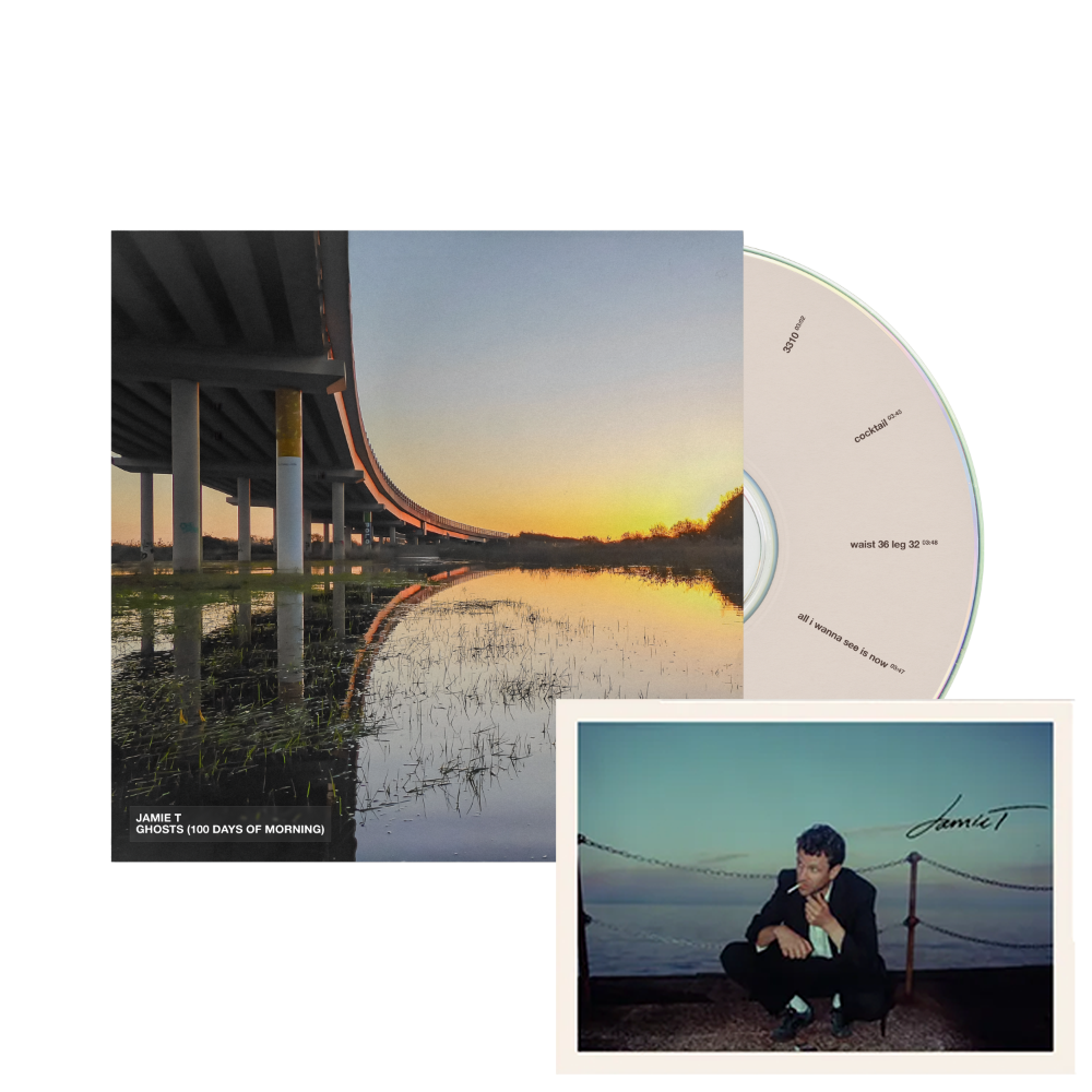 Ghosts (100 Days of Morning) [CD] + Signed Art Card
