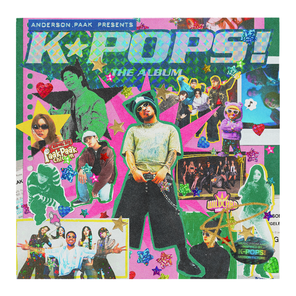 K-POPS! Signed 12cm Art Card