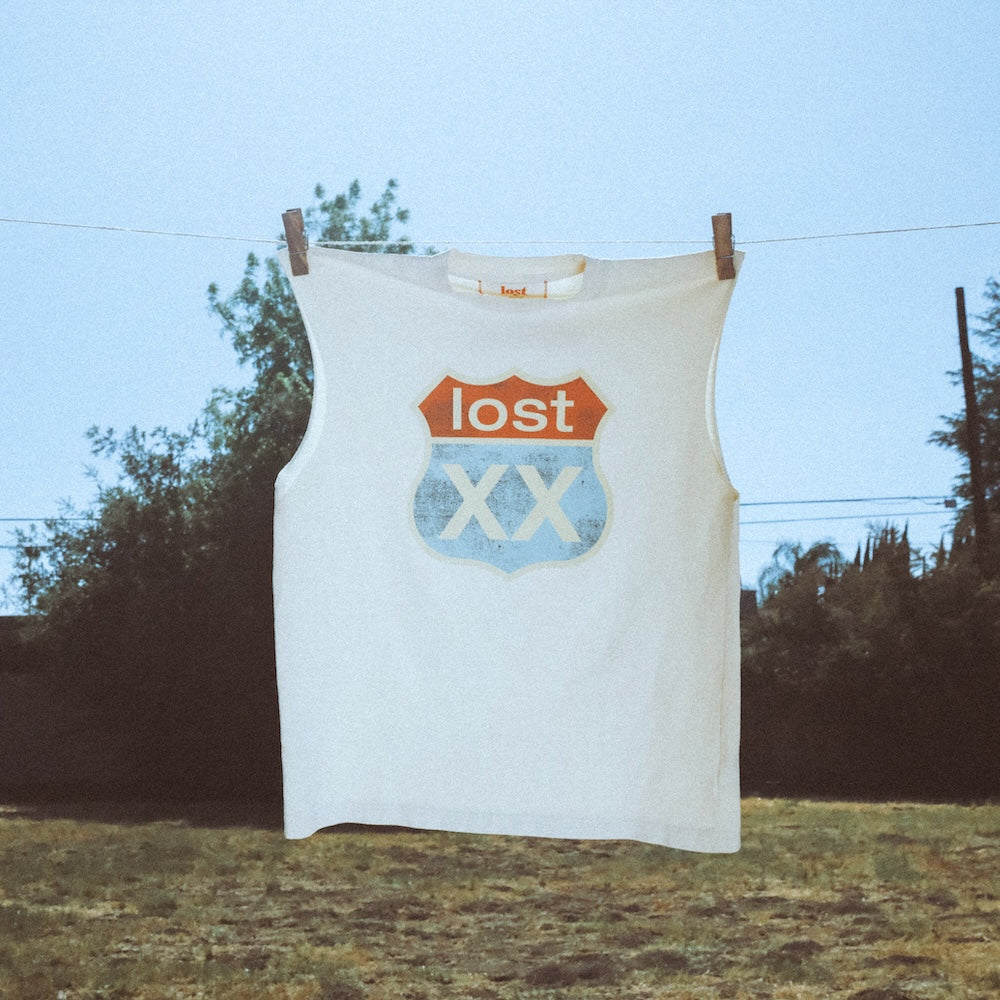 lost xx cream cut off tank