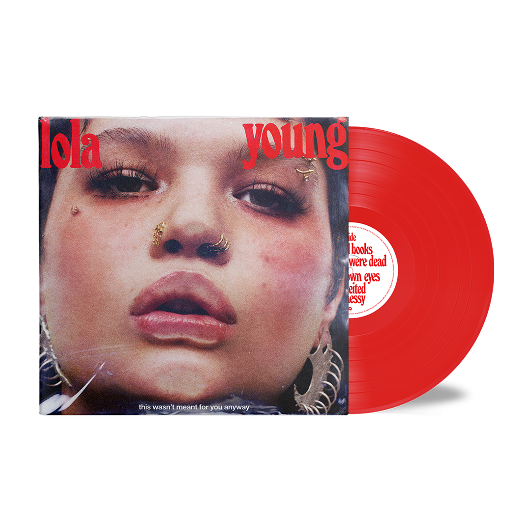 this wasn't meant for you anyway (Transparent Red LP)