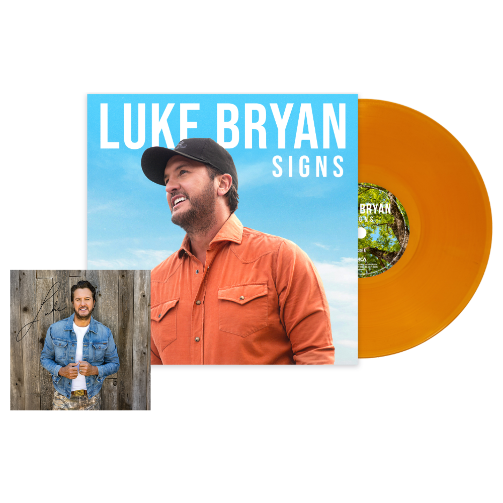 Signs (Orange LP) + Signed Art Card