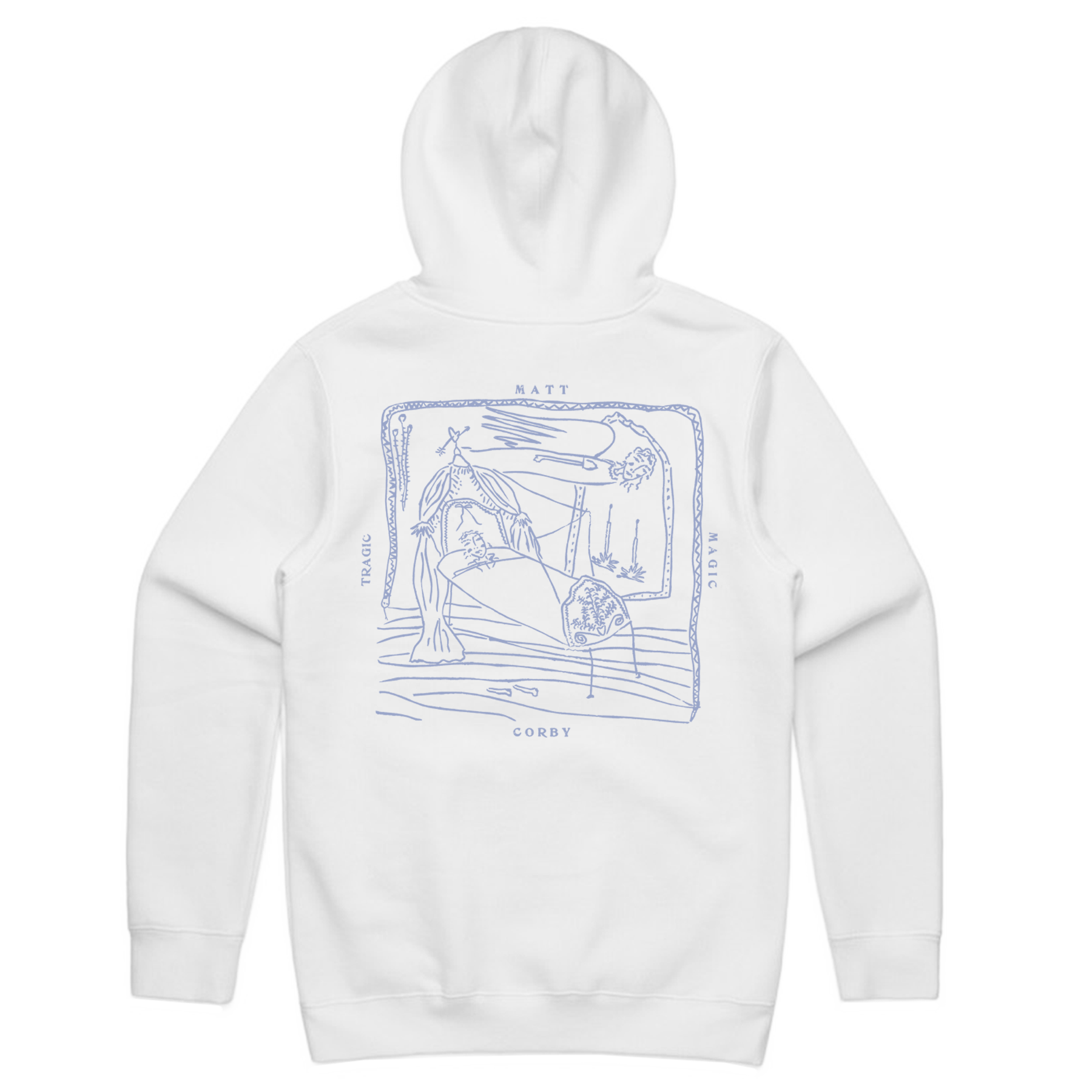 Tragic Magic Hoodie Back