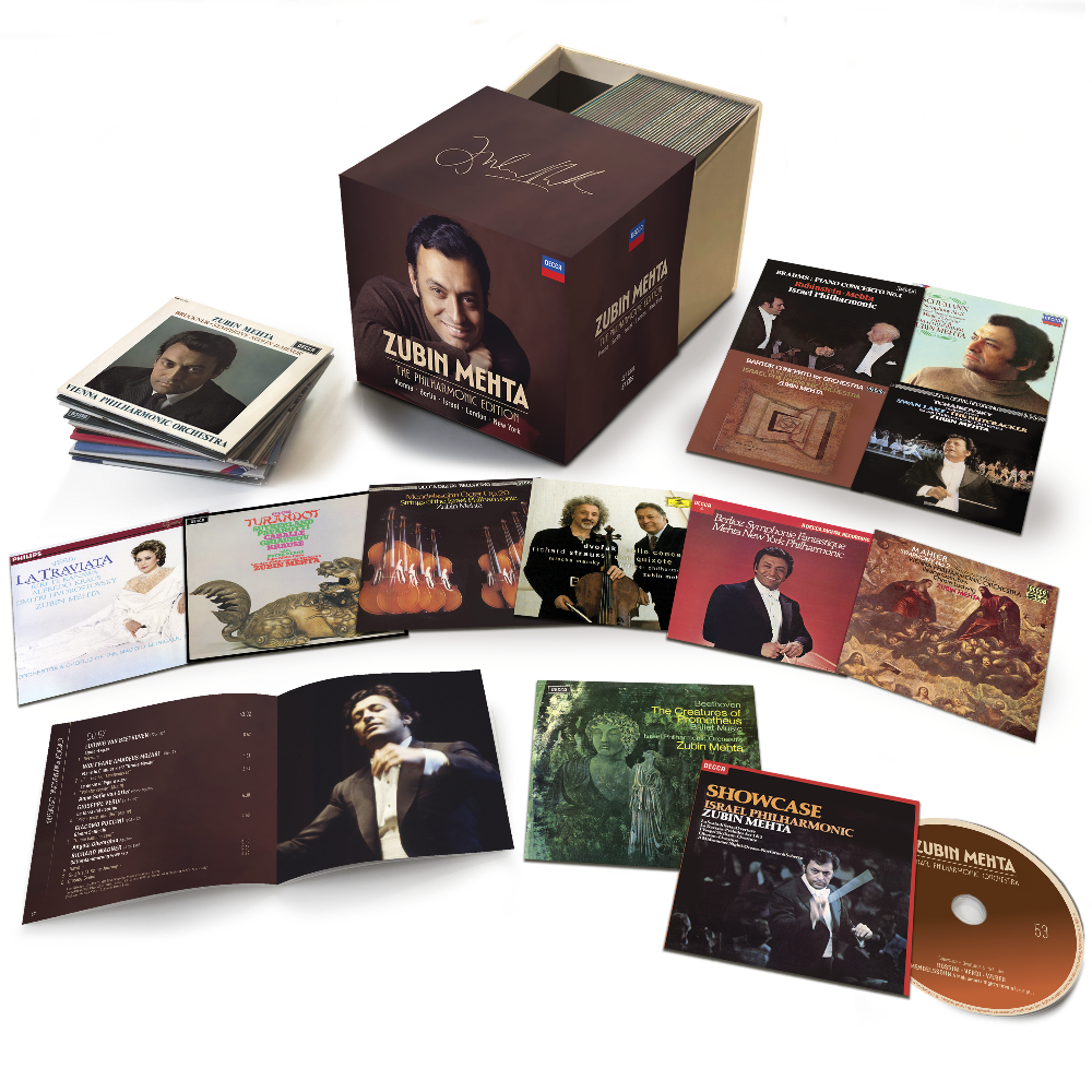 Zubin Mehta – The Philharmonic Edition (57CD box set)