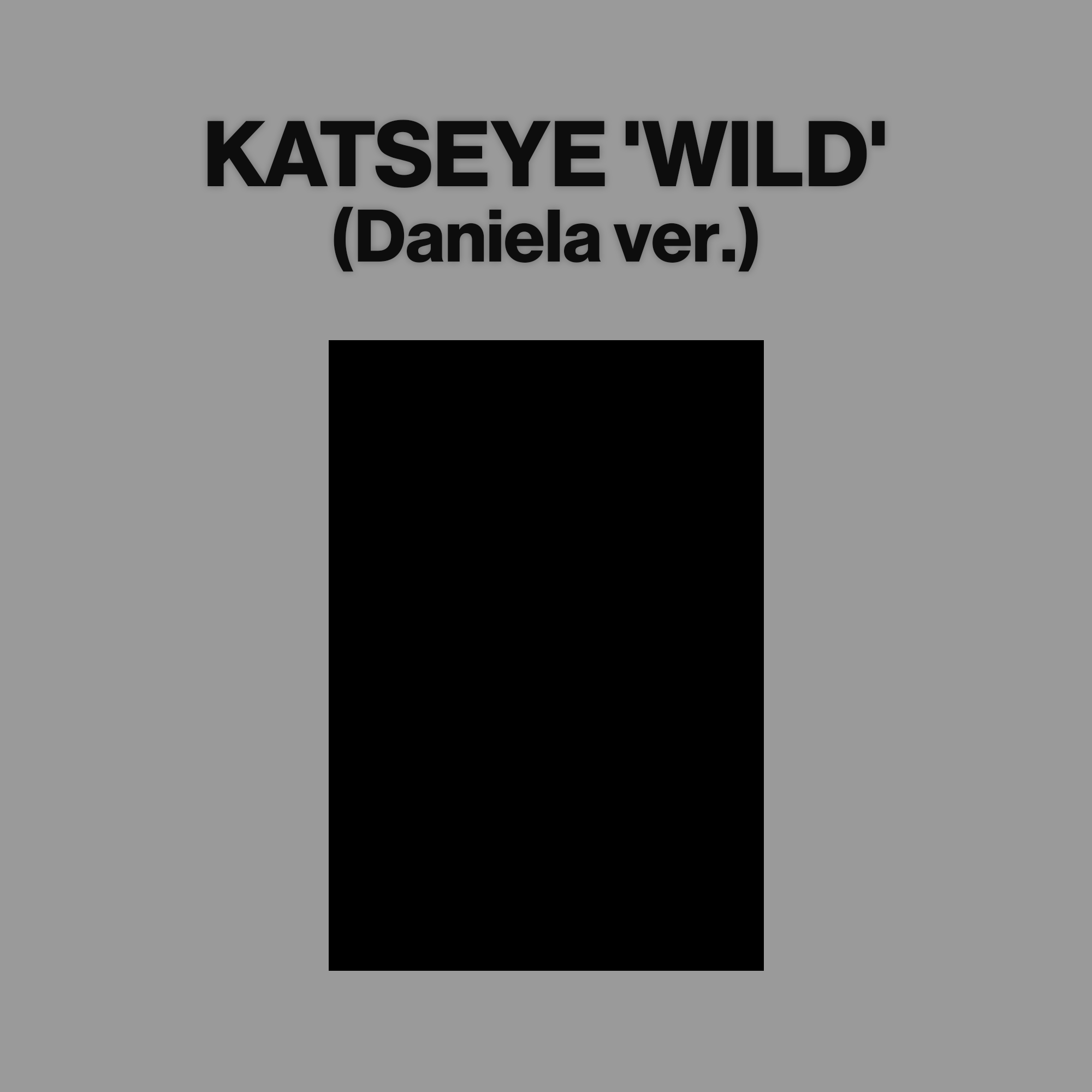 WILD (Daniela Version CD)