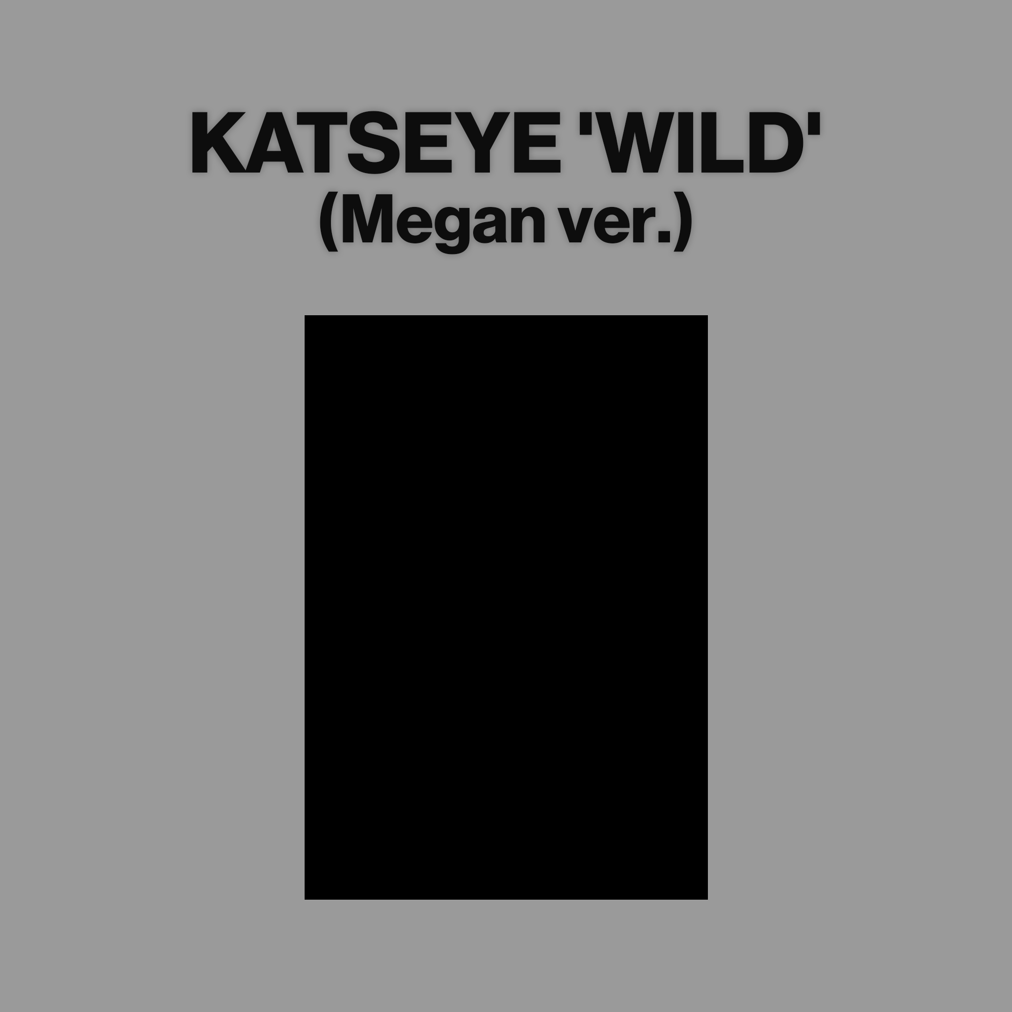 WILD (Megan Version CD)