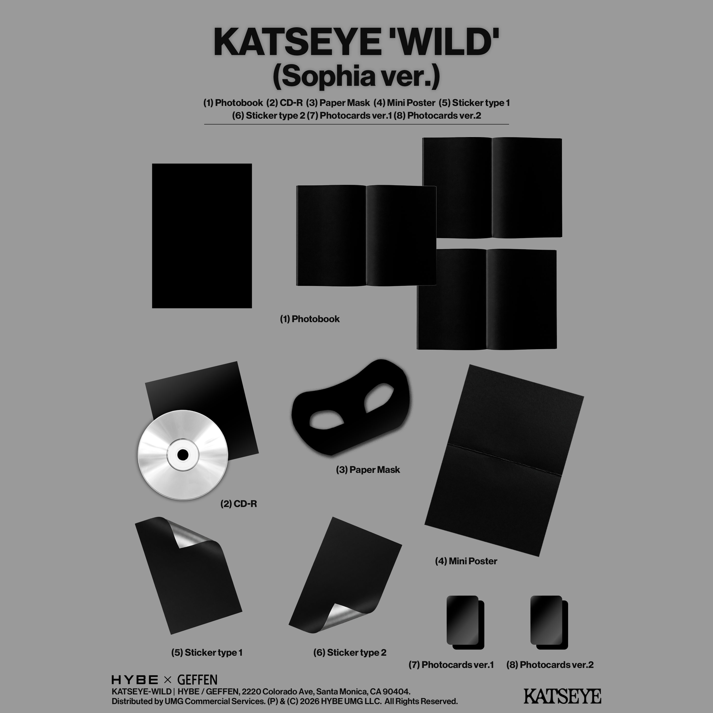 WILD (Sophia Version CD)