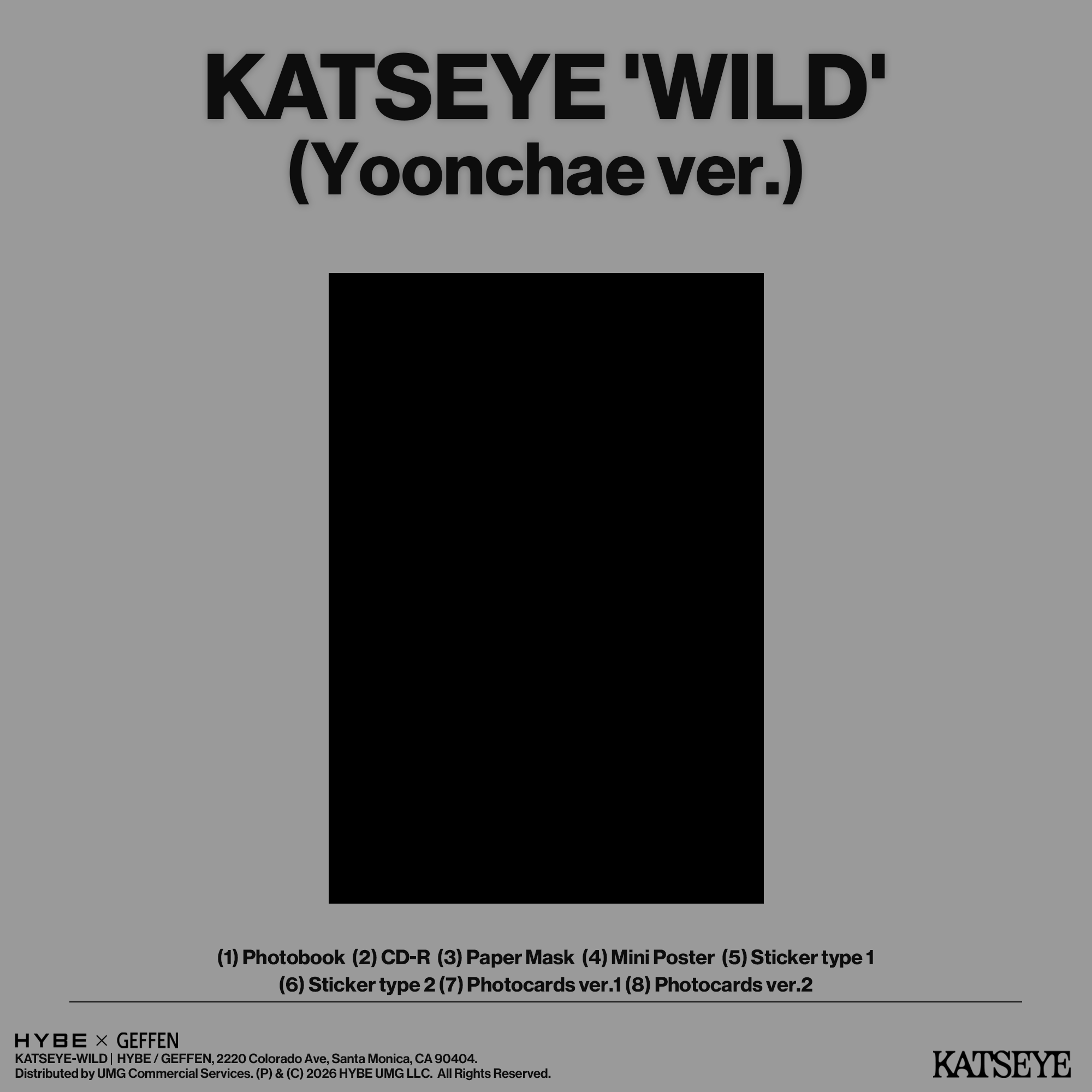 WILD (Yoonchae Version CD)