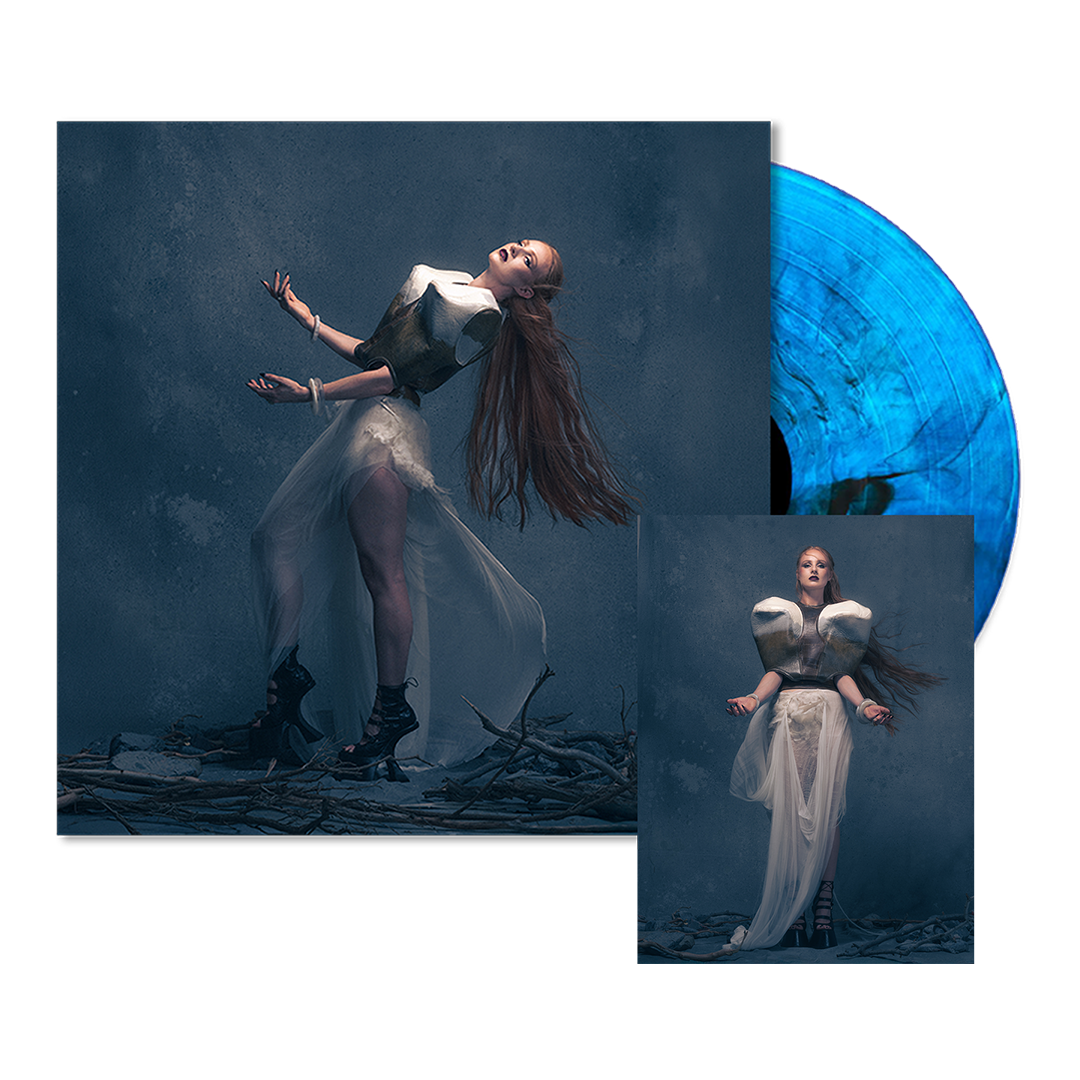 Modern Rituals (Smokey Translucent Blue/Black LP) + Signed Art Card