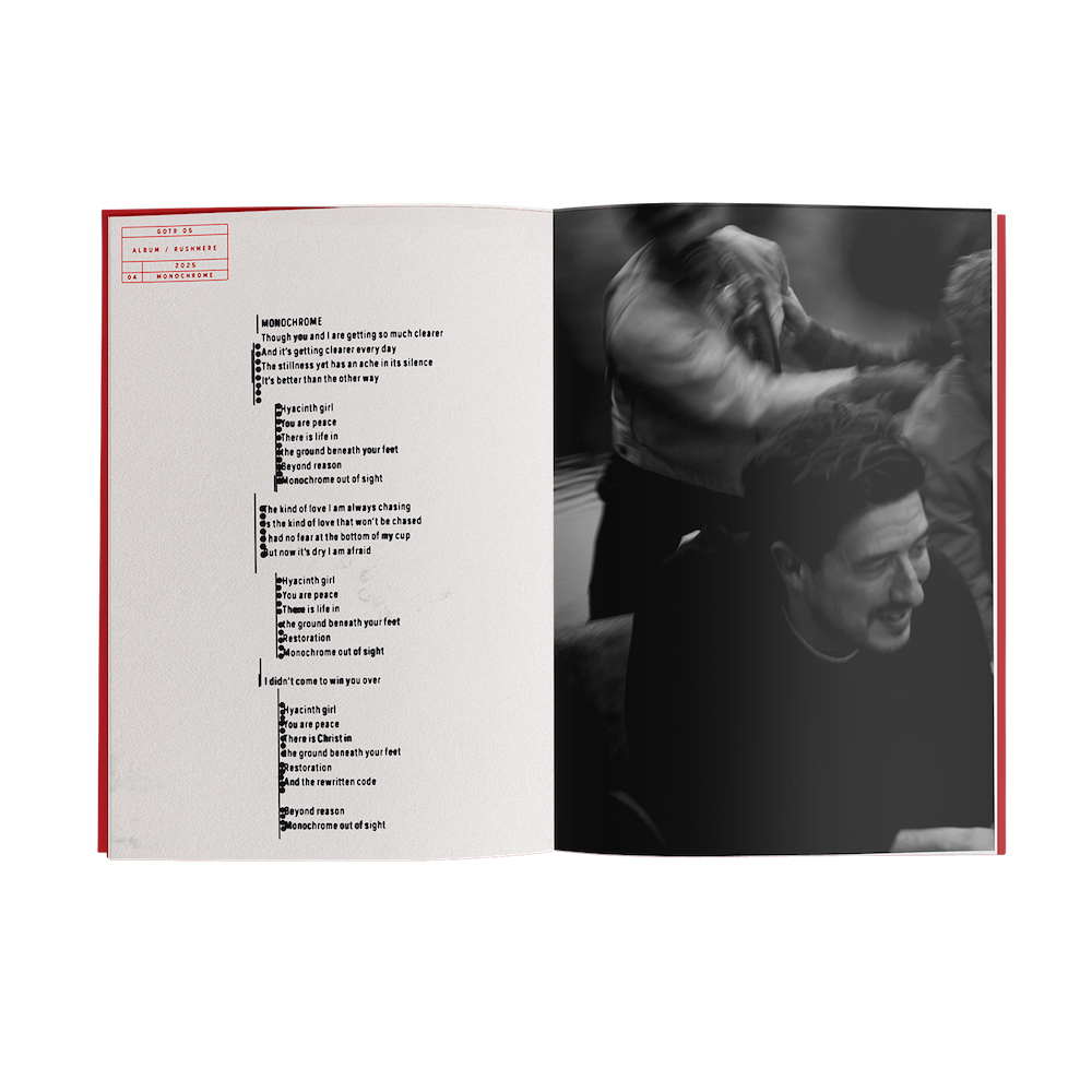 Mumford & Sons Rushmere (CD Zine) open book