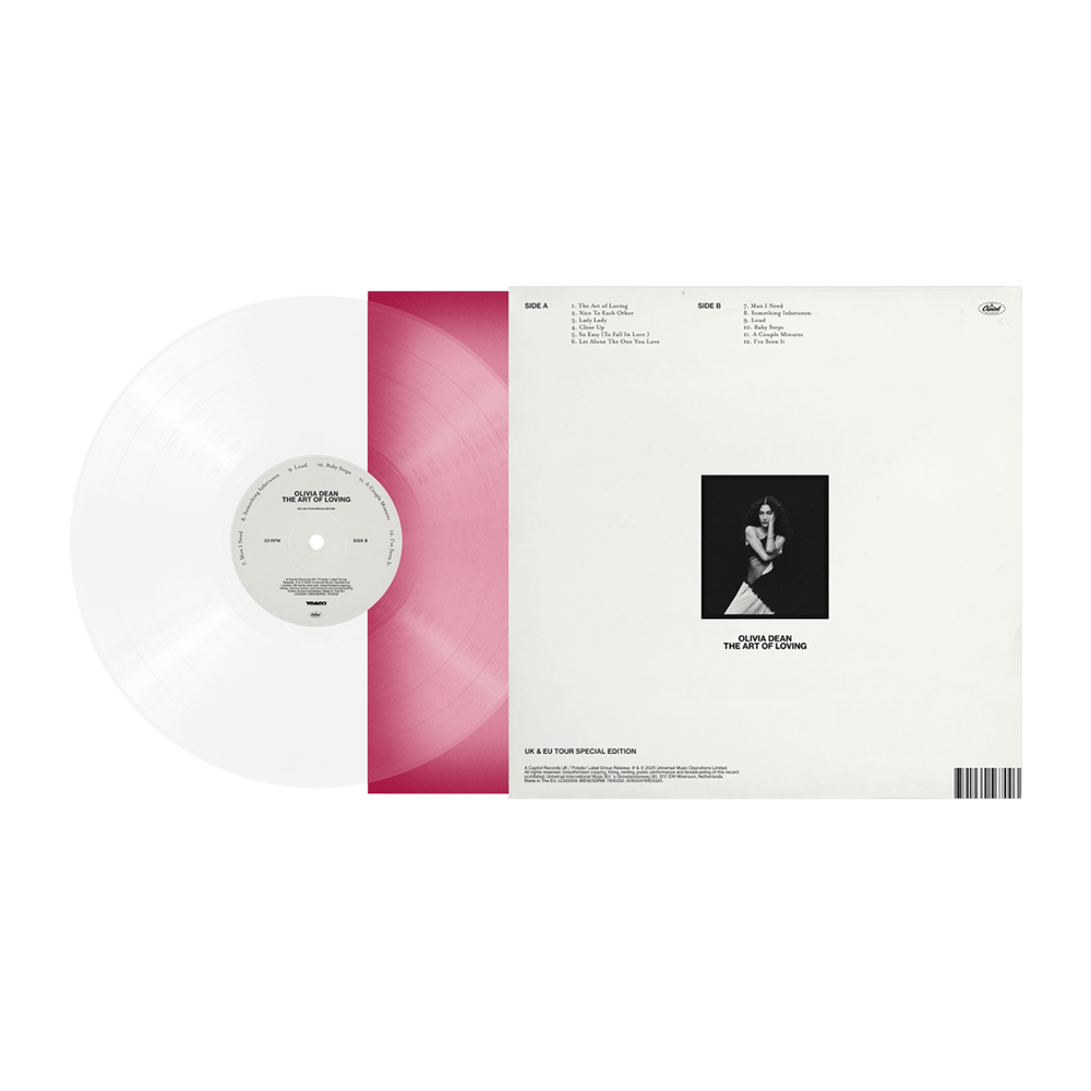 The Art Of Loving (AU/NZ Tour Edition Clear 1LP) Back