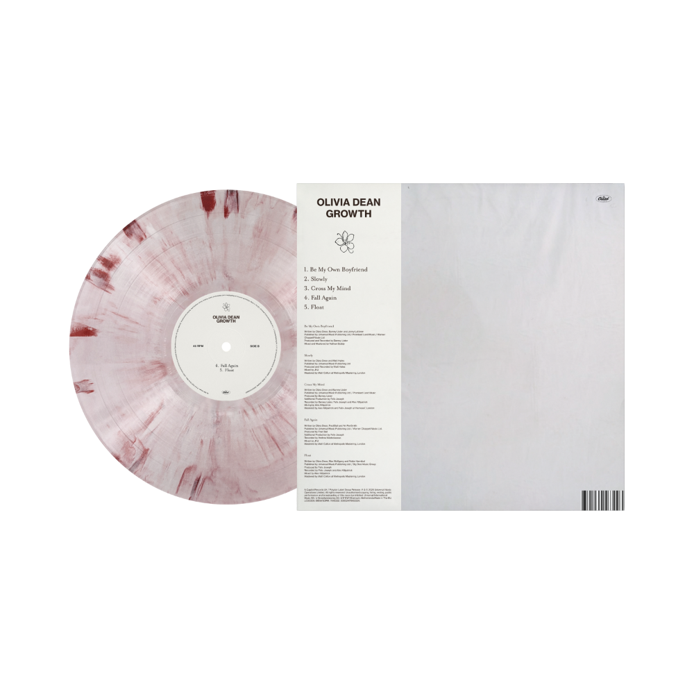 Growth (5th Anniversary Pink Marble 10") Back