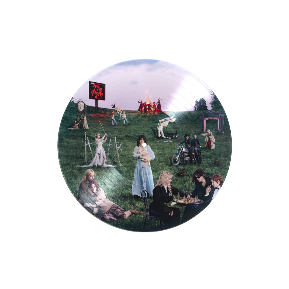 From The Pyre (Picture Disc) + Signed Art Card Disc Front