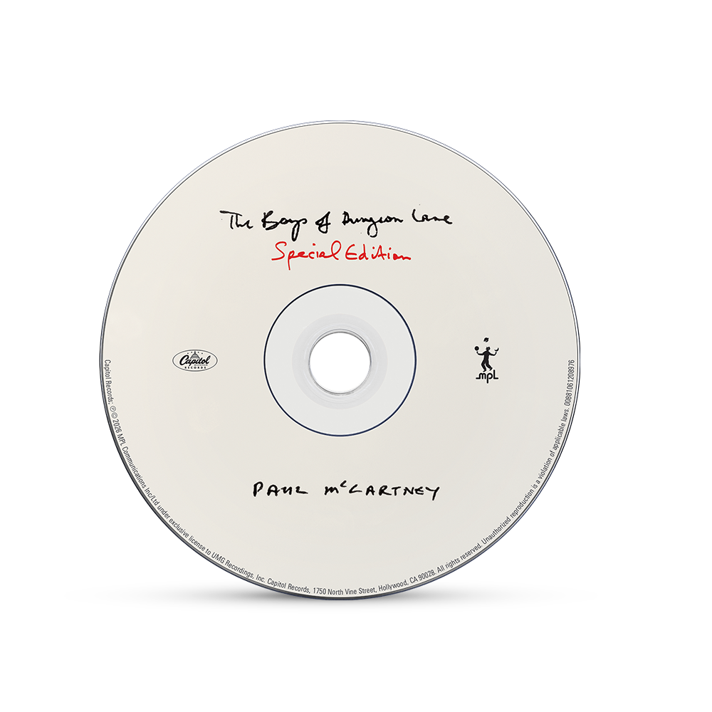 The Boys of Dungeon Lane (Exclusive Special CD) Disc