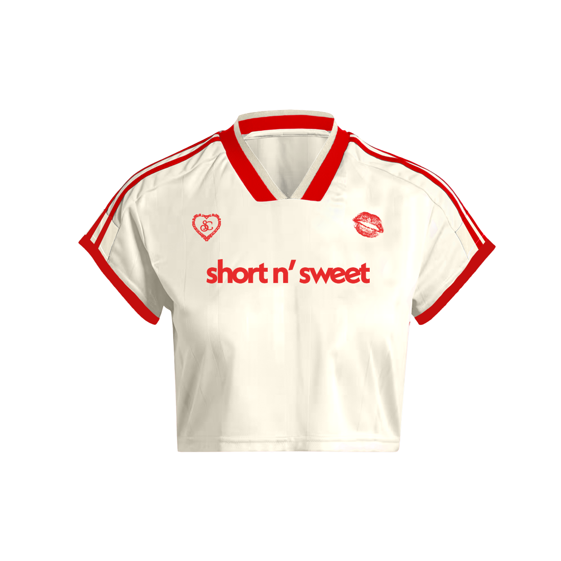 Short n' Sweet Soccer Jersey Front