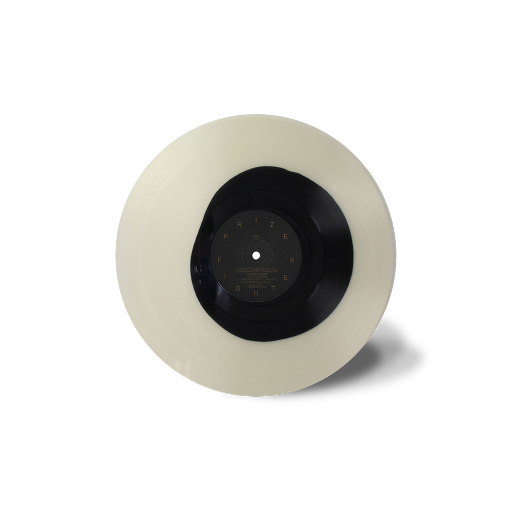 Prizefighter: 'Clover' (Black On Clear LP) disc