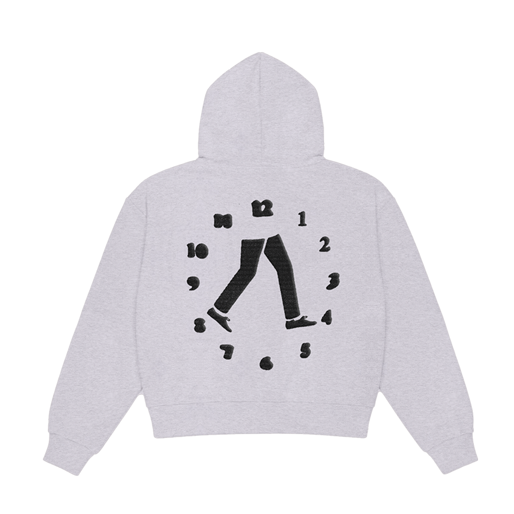 Chuck Grey Hoodie Back