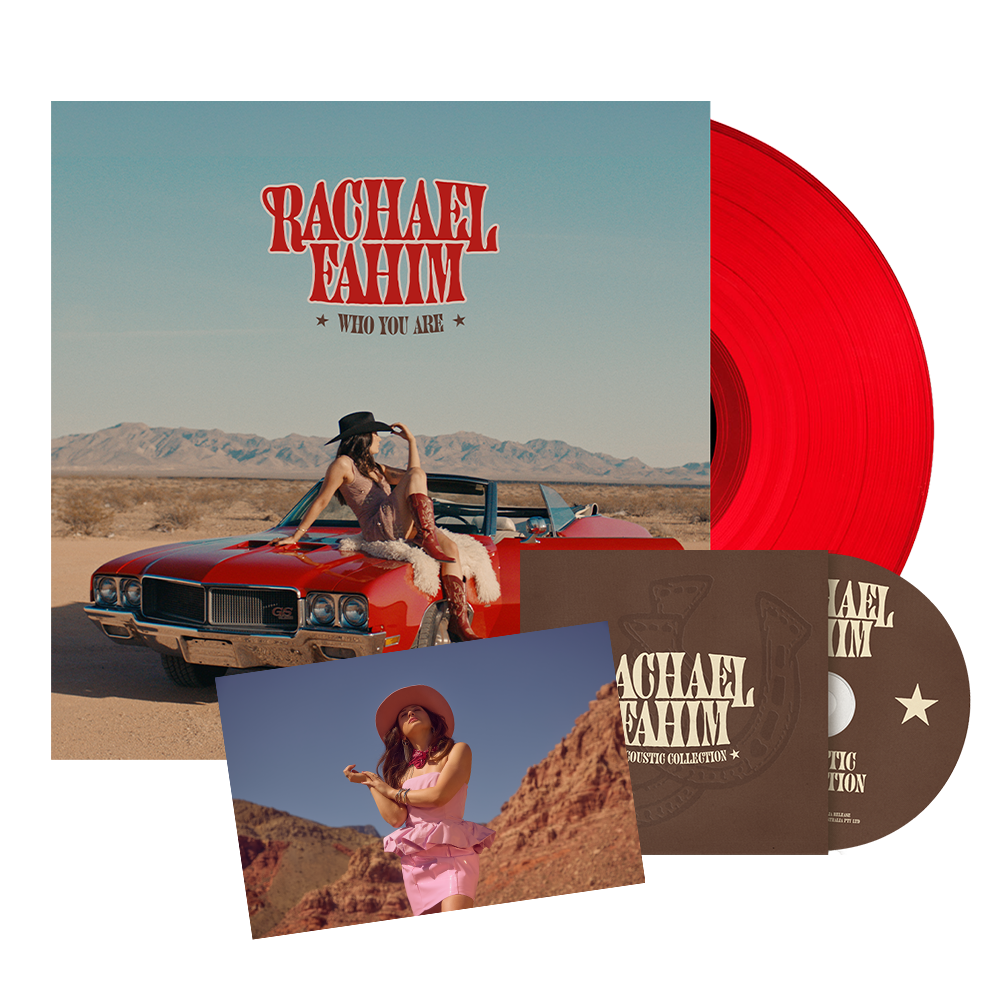 Lp Acoustic Rachael Fahim - Who You Are (LP) + Acoustic Collection (CD) + Signed ...