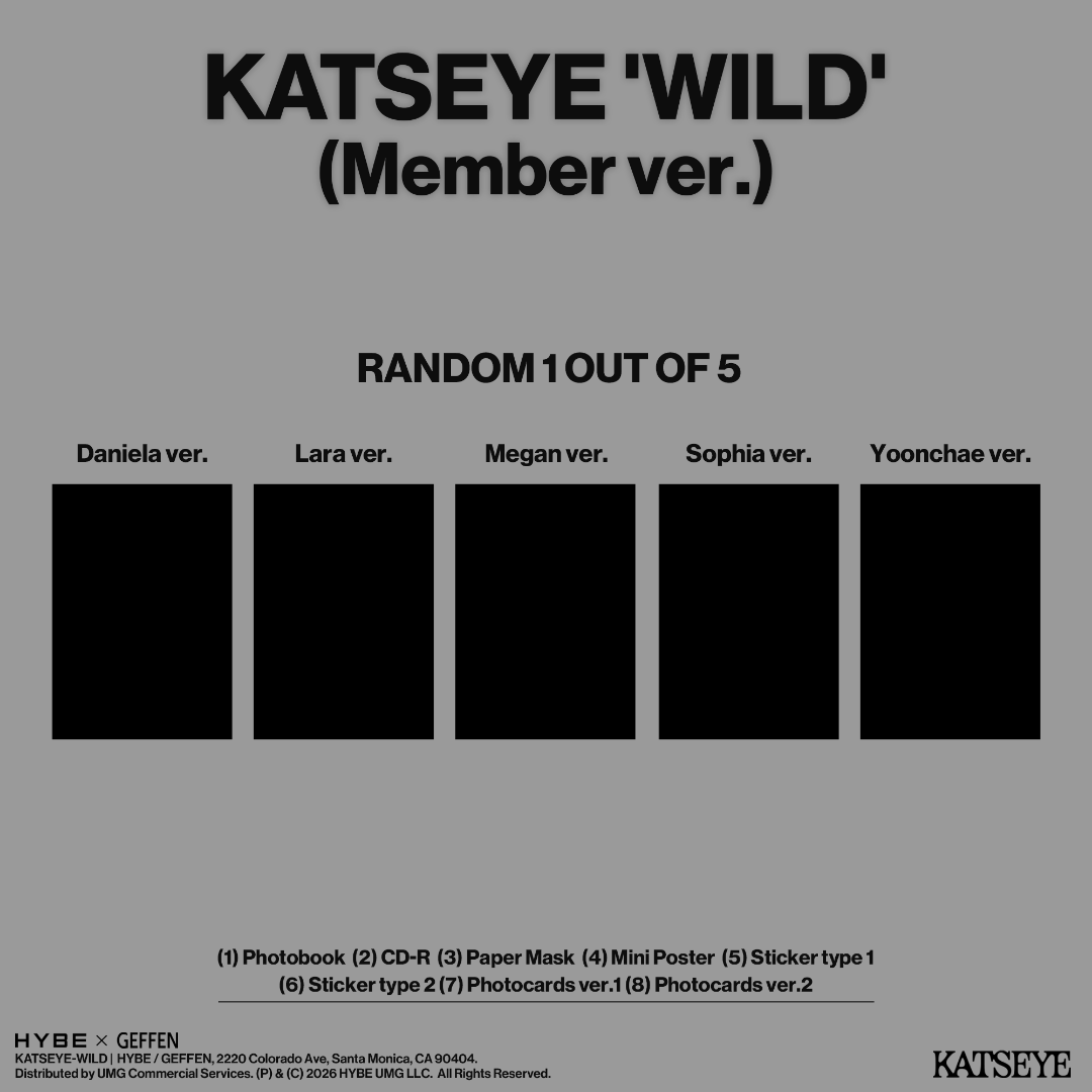 WILD (Member Version CD) mini poster