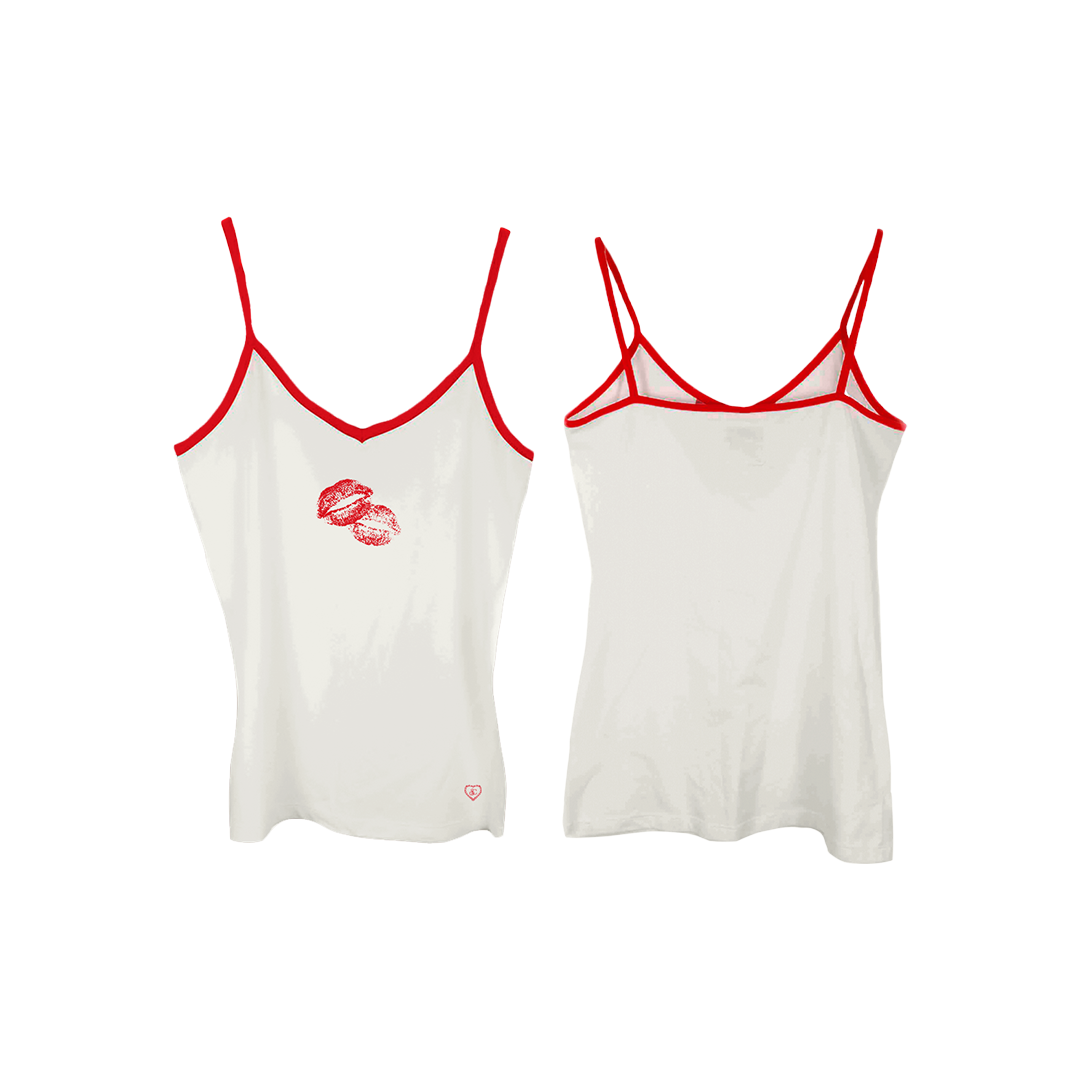 Kiss Mark Tank Front and Back