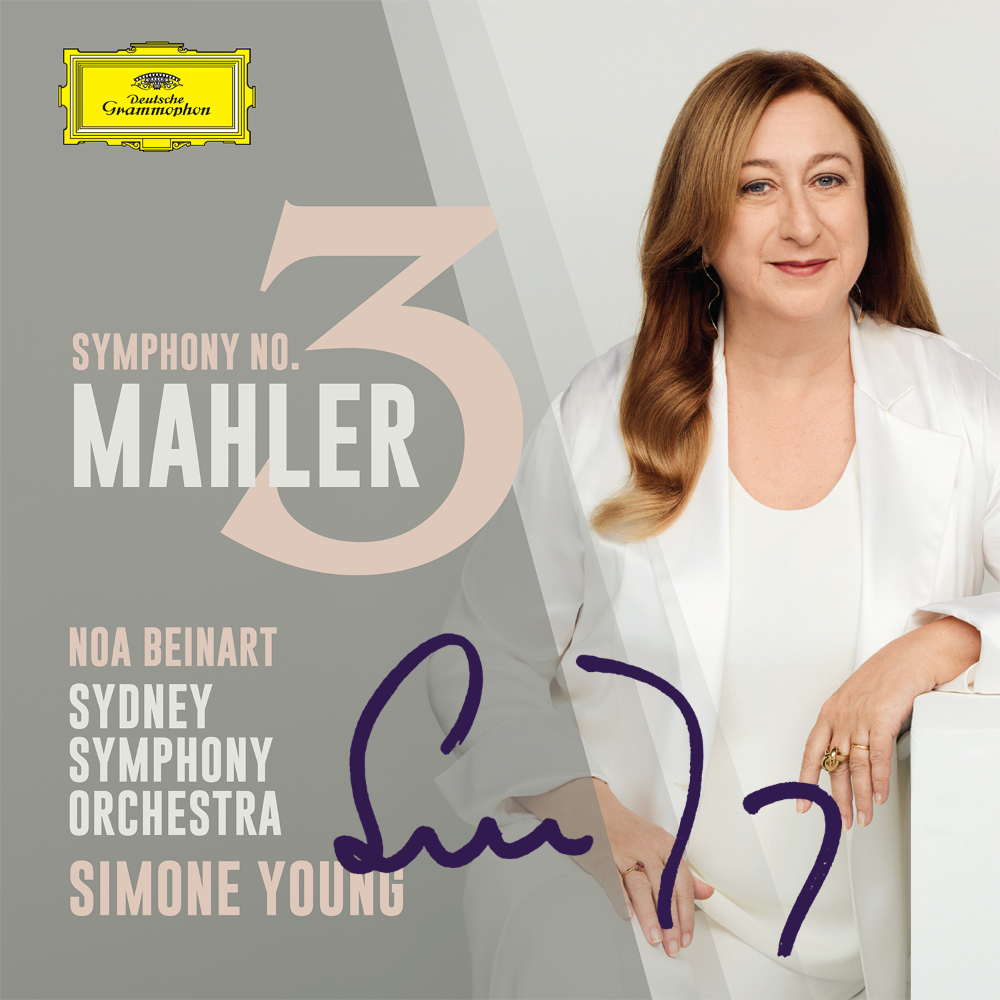 Mahler: Symphony No. 3 Signed art card