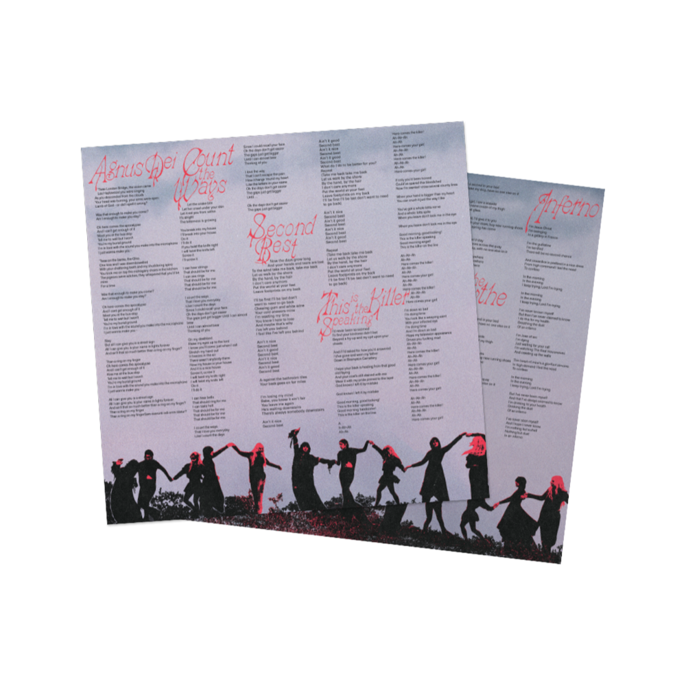 From The Pyre (Vignette Edition LP) Sheet Inserts