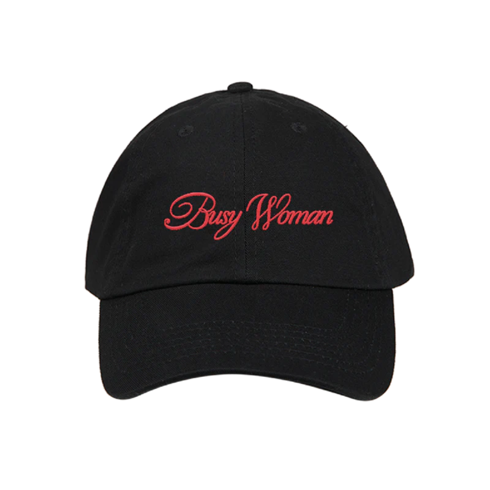 busy woman hat front