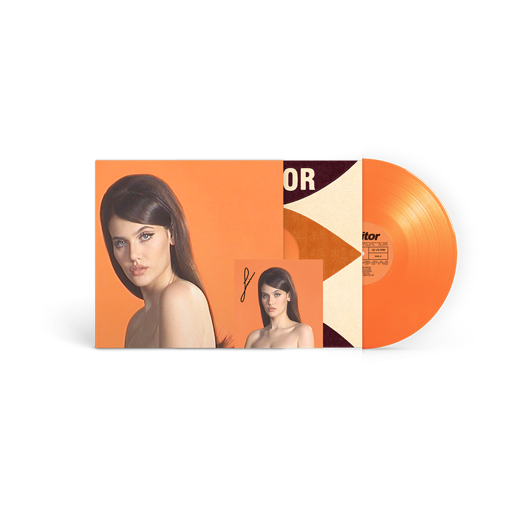 Visitor (Exclusive Orange LP) + Digital Album + Signed Art Card