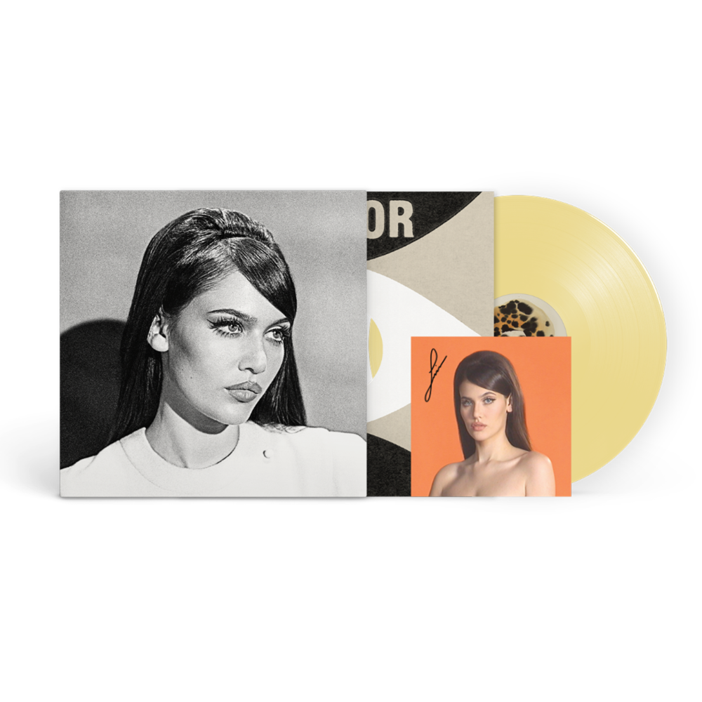 Visitor (Deluxe Buttery Yellow LP) + Signed Art Card