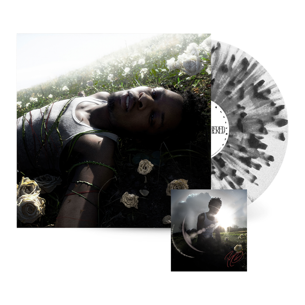 Withered (Exclusive White with Black Splatter LP) + Signed Art Card