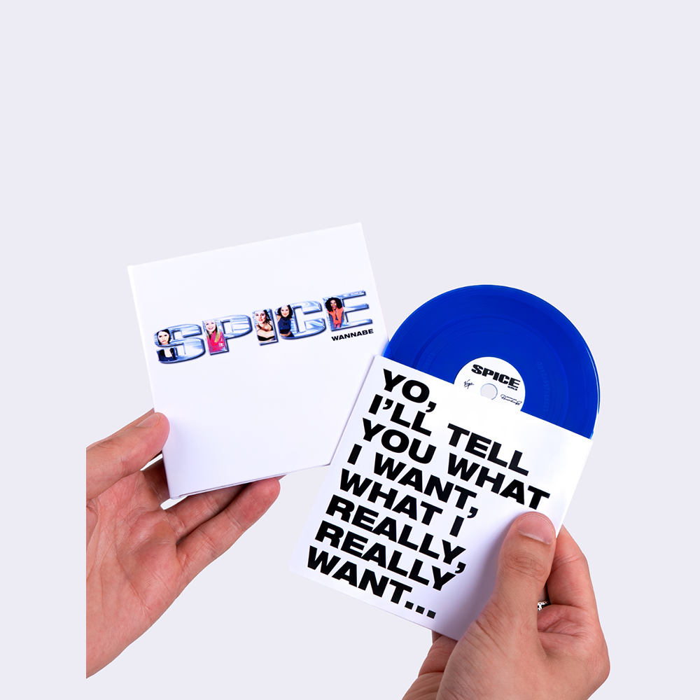 Wannabe (Tiny Vinyl LP) Open 1