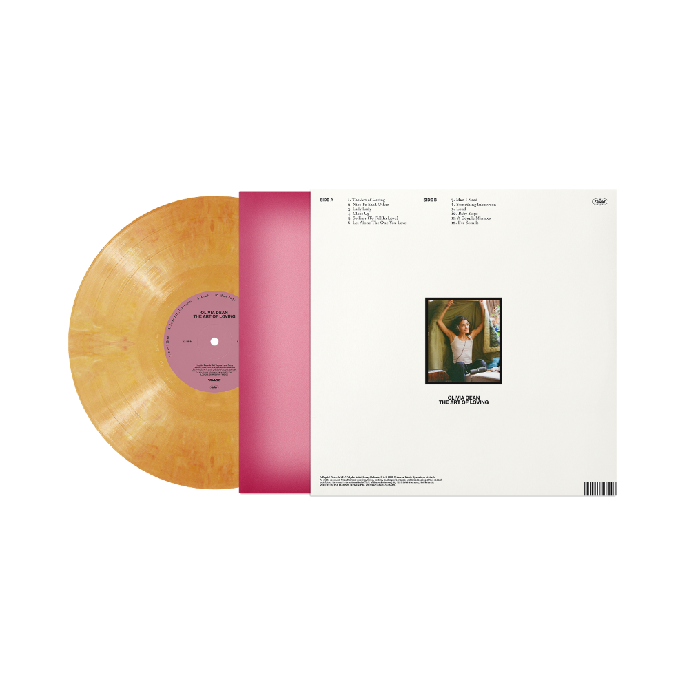 Olivia Dean - The Art Of Loving (Alt Cover Orange LP) by Olivia Olivia Dean - The Art Of Loving (Alt Cover Orange LP) by Olivia