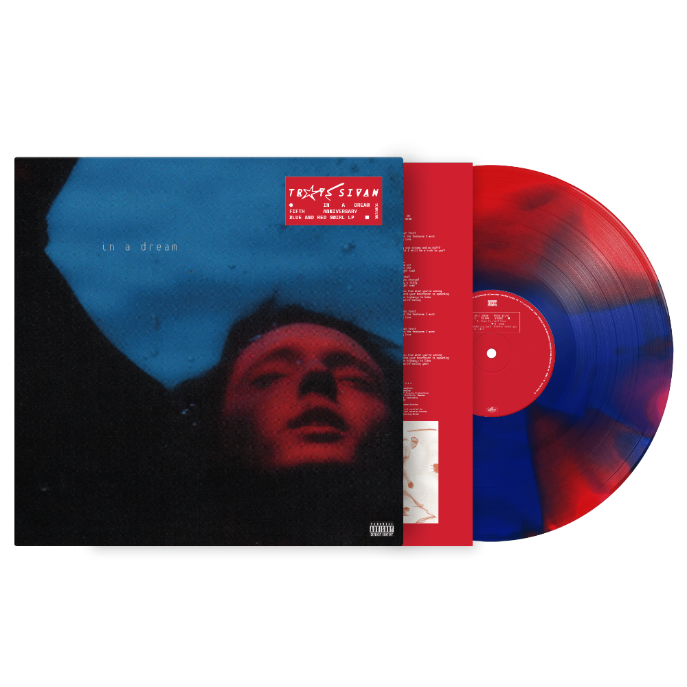 In A Dream 5 Year Swirl LP Open
