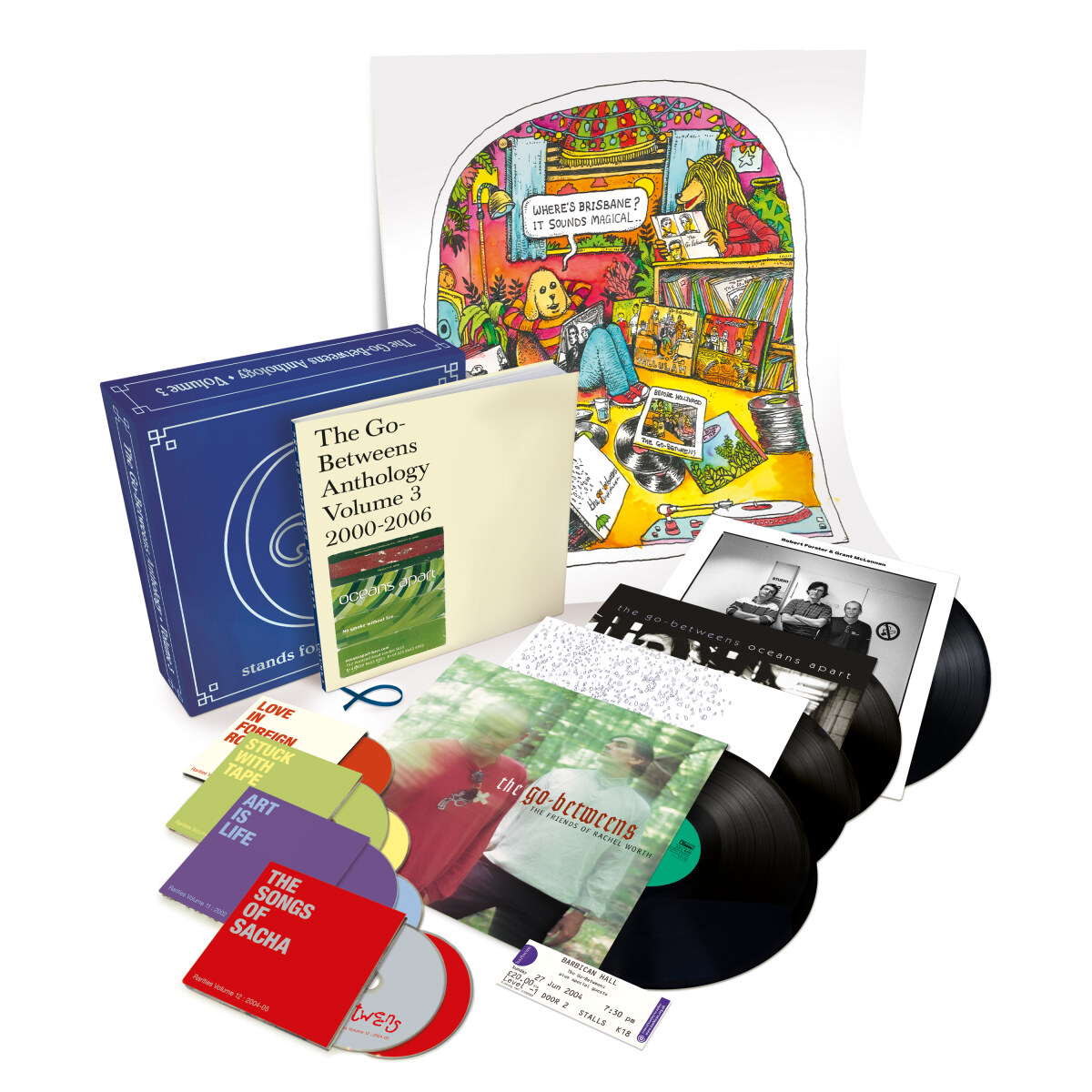 G Stands For Go-Betweens: Anthology Volume 3 (4LP + 7CD Box Set)