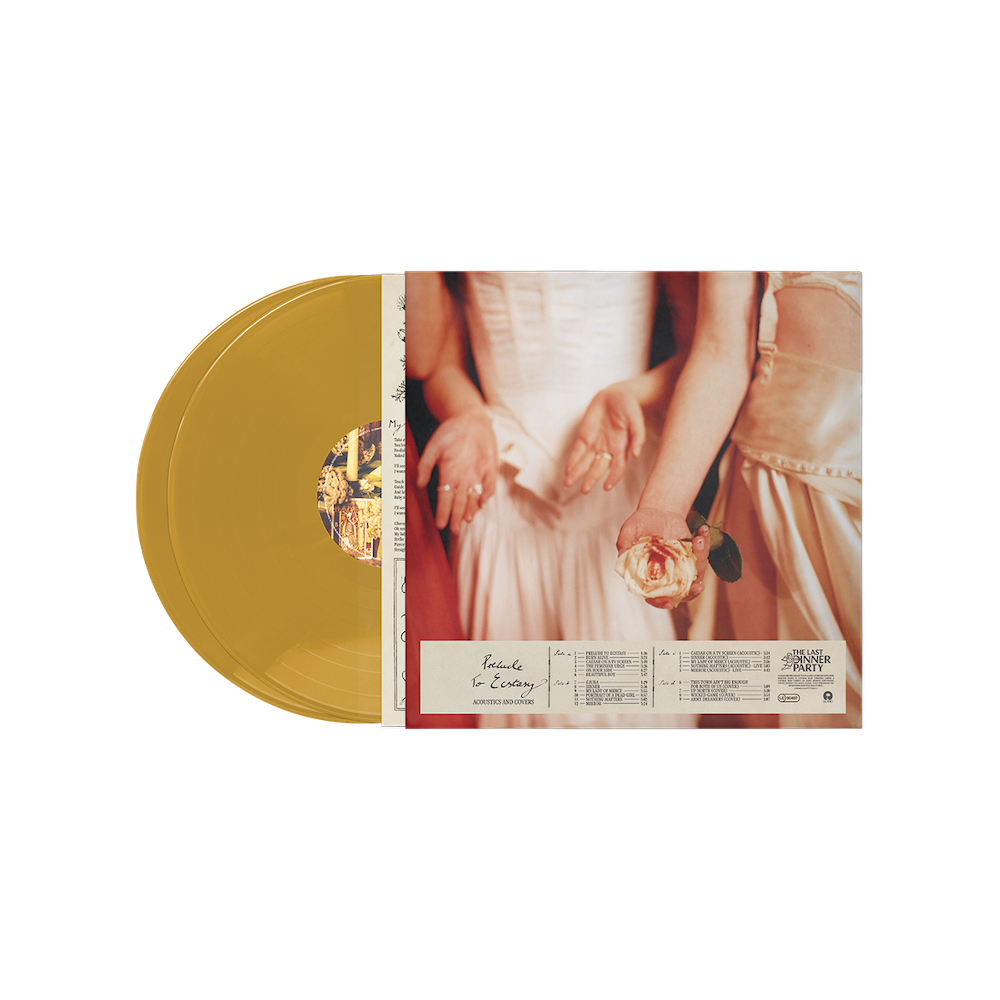 Prelude To Ecstasy: Acoustic and Covers (Limited Edition Deluxe Amber 2LP) Back