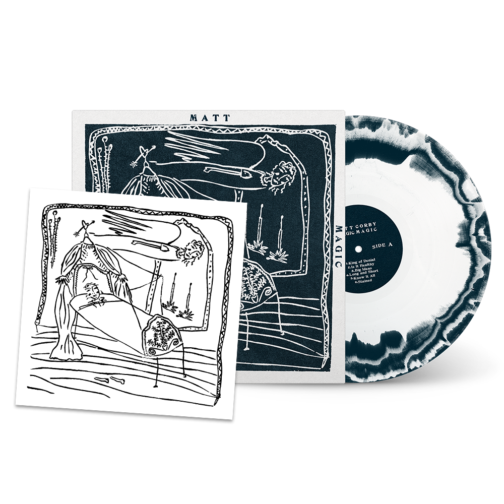 Tragic Magic (Exclusive Navy & White LP) + Signed Art Card
