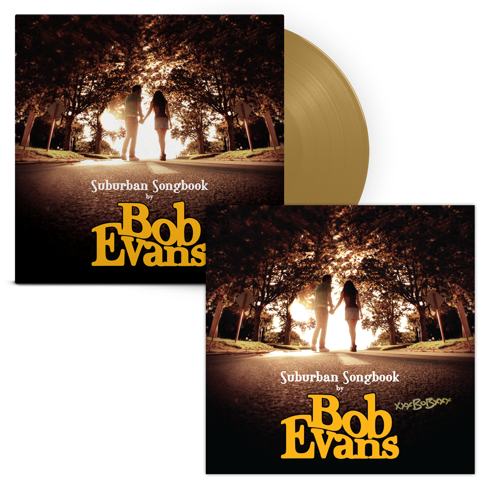 Suburban Songbook (Gold LP) + Signed Art Card