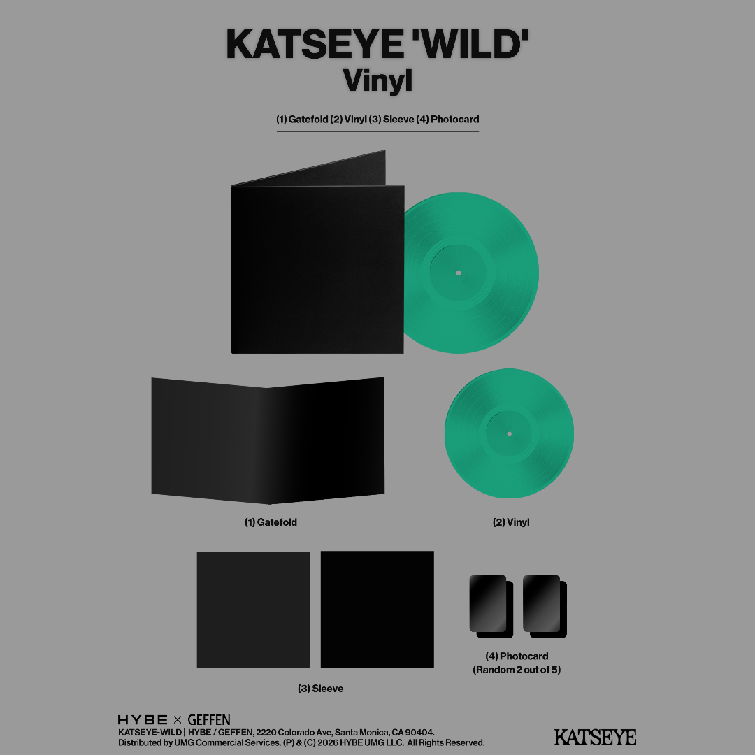 WILD (Standard LP) exploded packshot
