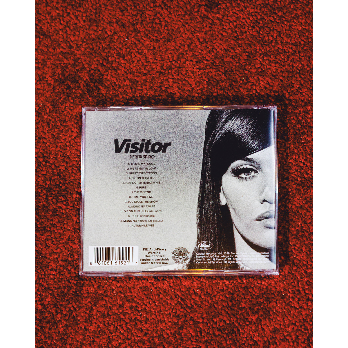 Visitor: Deluxe Unplugged (Exclusive CD) Back