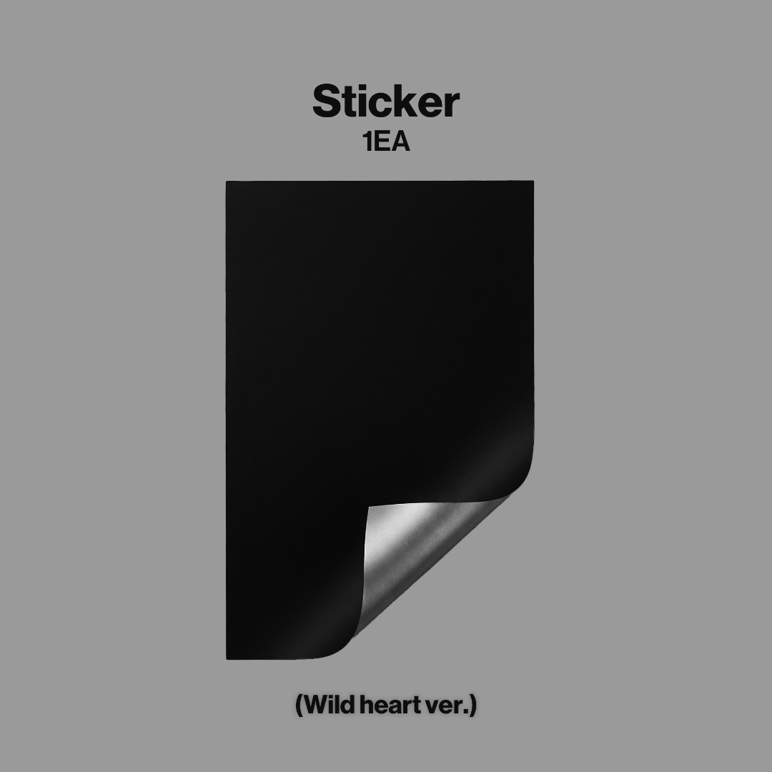 WILD (Wild Heart Version CD) sticker