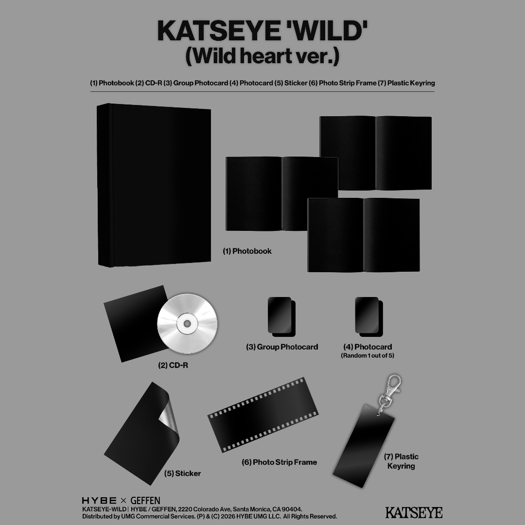 WILD (Wild Heart Version Exclusive CD) + Signed Artcard