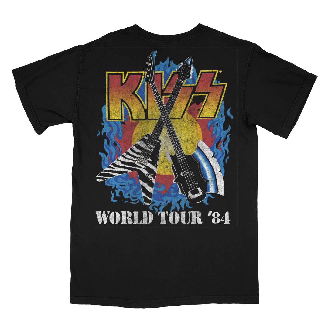 World Tour '84 T-Shirt Back