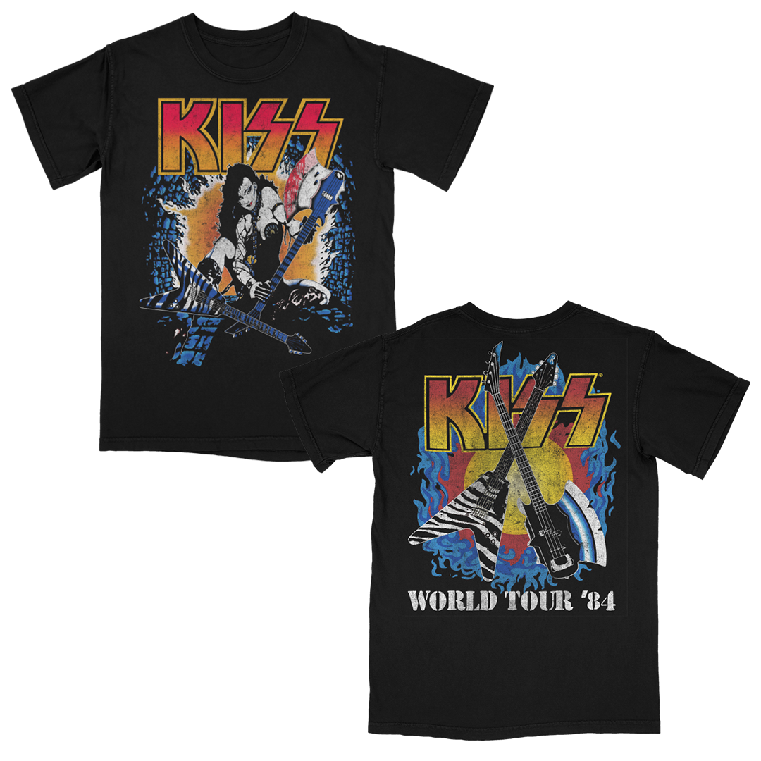 World Tour '84 T-Shirt Front and Back