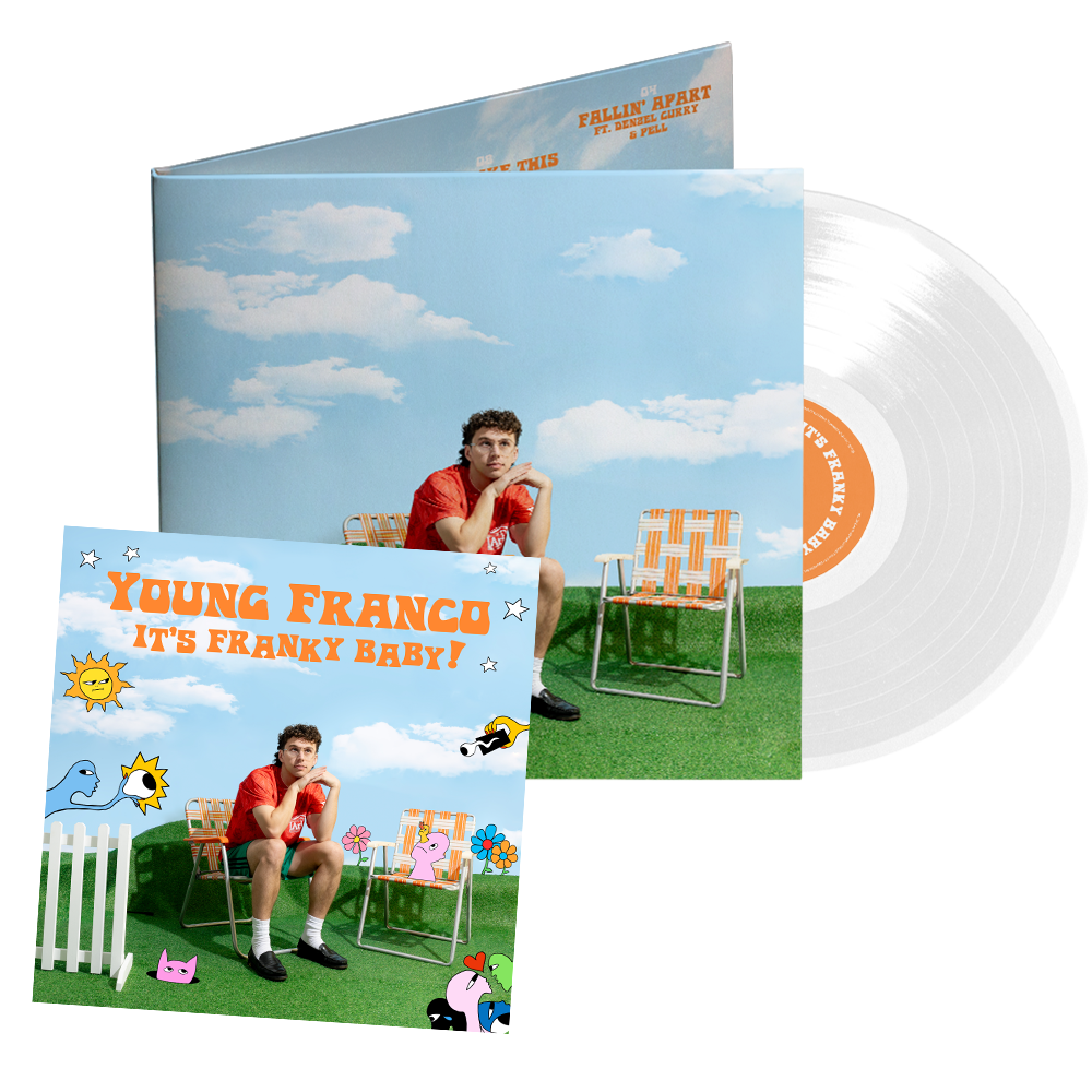 it’s Franky baby! (Exclusive Clear LP) + Signed 12" Art Card