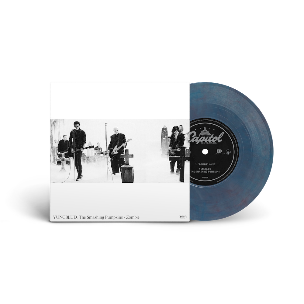 Yungblud, The Smashing Pumpkins – Zombie (Blue Marble 7”) Front