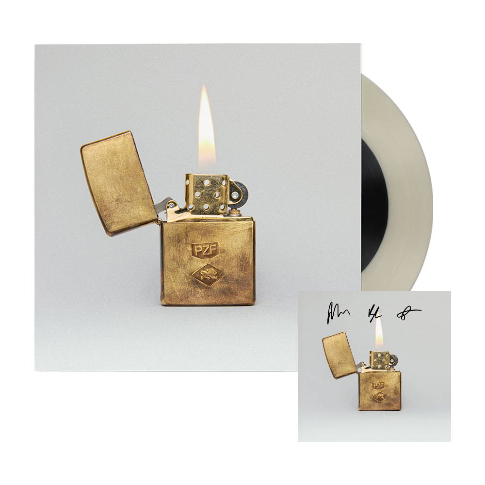 Prizefighter: 'Clover' (Black On Clear LP) + Signed Art Card